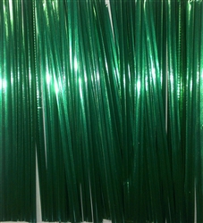 4" Green Metallic Twist Ties - 100 Pack