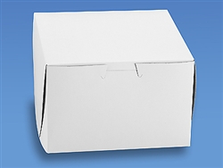 6X6X4 White Cake Box