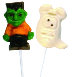 Silly Monster Halloween Pops Chocolate Mold