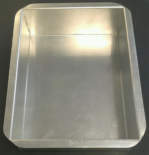  Magic Line Square Cake Pan - Aluminum Pans for Brownies, Cakes,  & Casserole Dishes (10x10x3 Inches): Square Cake Pans: Home & Kitchen