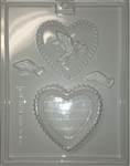 Dove Heart Pour Box Mold wedding welcome bag