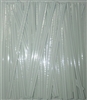 4" White Metallic Twist Ties - 100 Pack