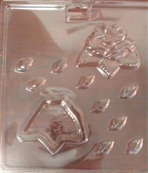 Rose Pour Box Flowers Mold