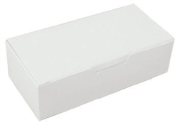 One Pound White Candy Boxes