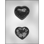 3-1/4" Heart Box Mold