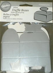 Small Wilton Silver Truffle Boxes