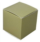Large Gold Lustre Truffle Box- 5 Pack
