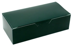 One Pound Forest Green Candy Boxes