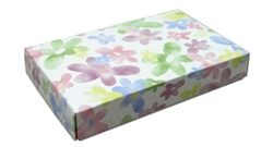 Half Pound Watercolor Daisy Candy Boxes