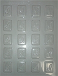 Letter I Mint Mold