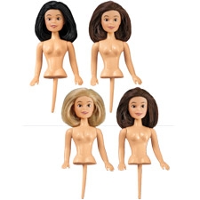 Mini Dolls Cake Decorations