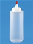 12 Ounce Plastic Squeezable Bottle for Candy Making