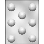 1-5/8" Golf Ball Chocolate Mold sport job PGA tour 90-6009 LPGA