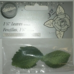 1-1/4" Green Cloth Leaves - 72 Pieces