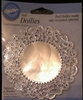 4" Silver Foil Doilies - 12 Pack