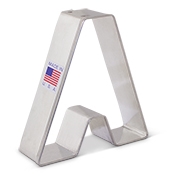 3-1/4" Letter A Cookie Cutter