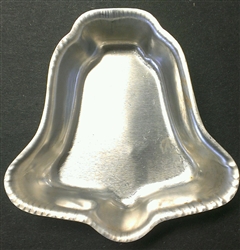 Vintage Small Bell Aluminum Cake Pan wedding 4th of July Christmas holiday