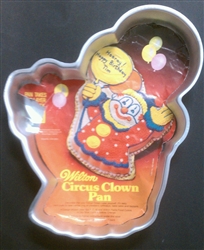 Vintage Circus Clown Wilton Cake Pan