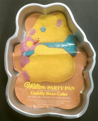 Vintage Cuddly Bear Wilton Cake Pan