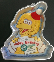 Big Bird With Banner Character Cake Pan