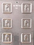 Native American Brave Chocolate Mold (90-15738)*