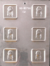 Native American Brave Mold
