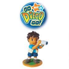 Go Diego Go Party Toppers