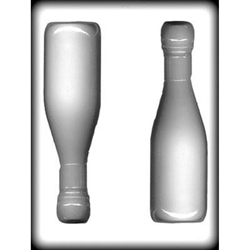 7-1/8" Champagne Bottle Hard Candy Mold wedding 8H-12230 New Years Eve