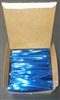 4" Blue Metallic Twist Ties - 2,000 Pack