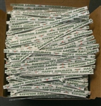 4" Holiday Paper Twist Ties - 2,000 Pack