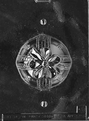 4D Large Christmas Ornament Ball Chocolate Mold - Top