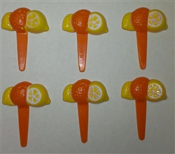 Lemon & Orange Cupcake Picks