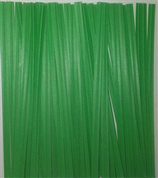 4" GREEN PAPER TWIST TIES