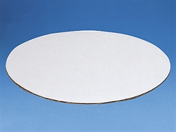 6" Round White Cake Pad