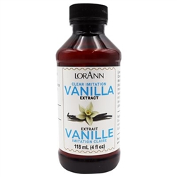 Double Strength Clear Vanilla Extract - 4 Ounces