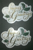 Season's Greetings Cake Topper