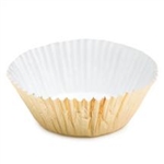 4-1/4" Gold Foil Baking Cups - 500 Pack