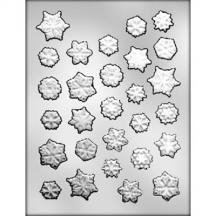 Snowflake Assortment Mold holiday winter Christmas