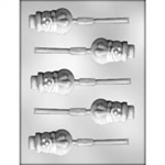 Snowman Sucker Chocolate Mold (90-4242)