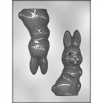 6" 3D Rabbit Easter Bunny Mold