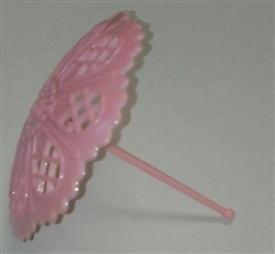 Pink Parasol Cake Topper