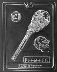 Lacrosse Kit Chocolate Mold