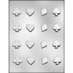 1-1/4" Card Suit Chocolate Mold