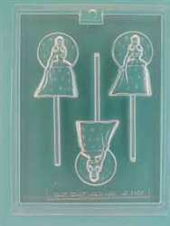 Cinderella Princess Pop Mold