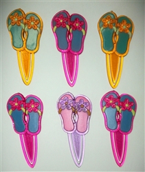Flip Flop Sandals Cupcake Picks