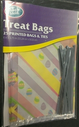 Easter Festive Favors Bags with Ties