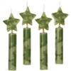 Camouflage Chunky Candles - 4 Pack