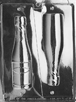 Large 3D Champagne Bottle Mold