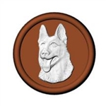 German Shepherd Head Mold