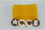 Graduation Assortment Flexible Chocolate Mold